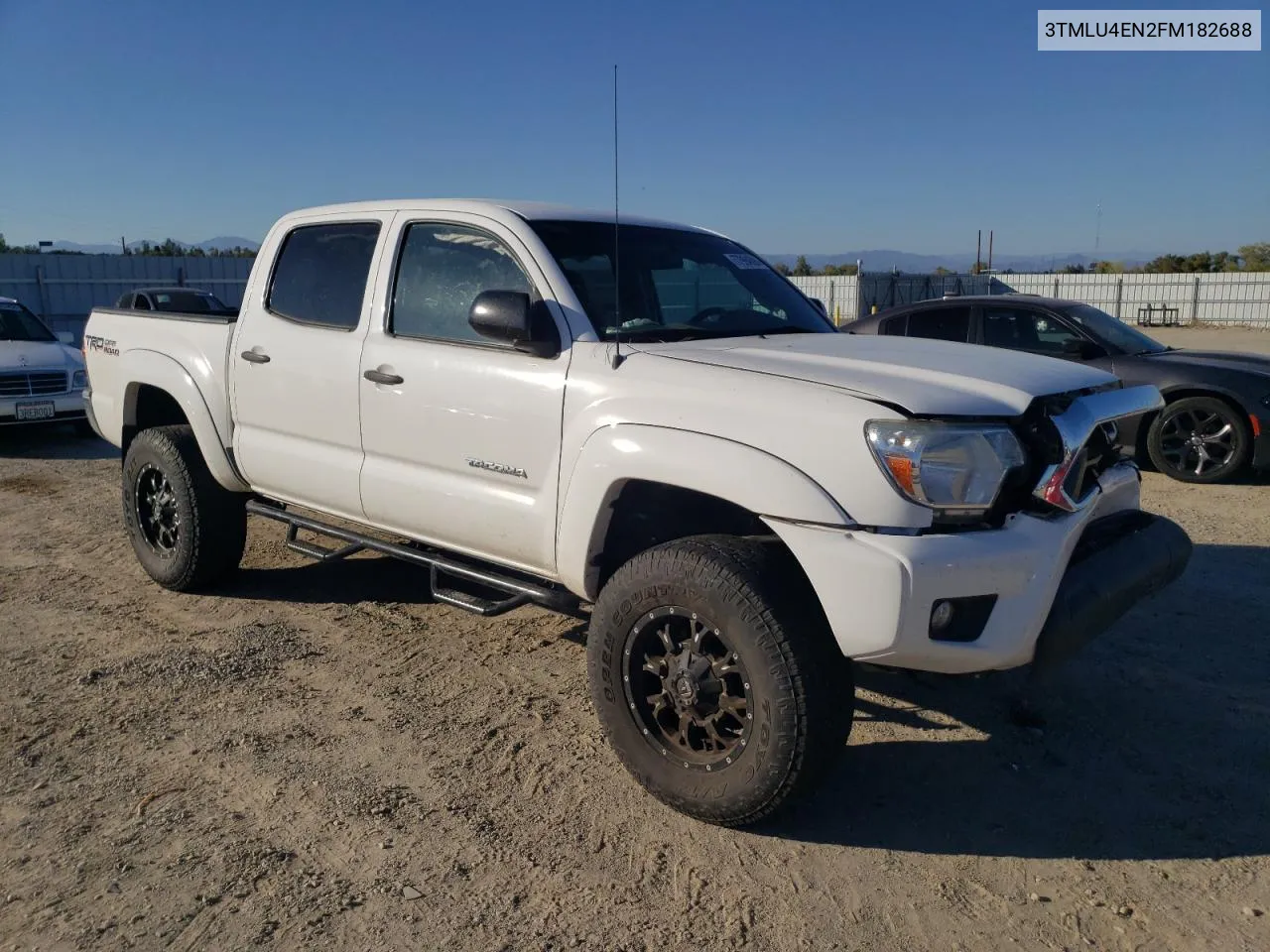 2015 Toyota Tacoma Double Cab VIN: 3TMLU4EN2FM182688 Lot: 77994894