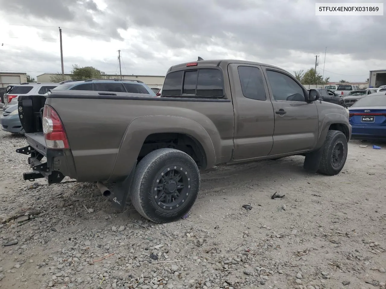 2015 Toyota Tacoma Access Cab VIN: 5TFUX4EN0FX031869 Lot: 78086574