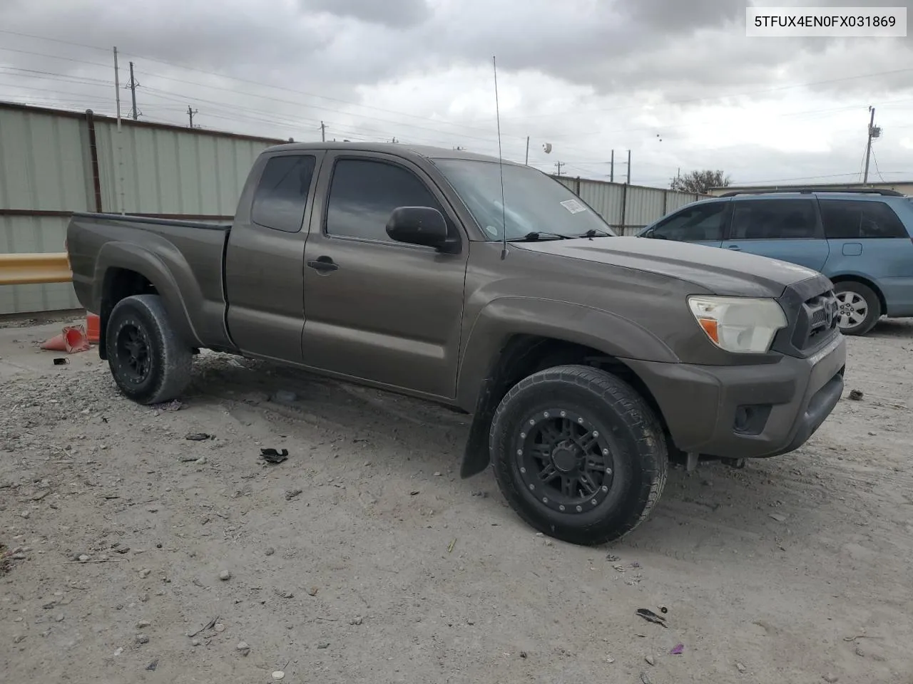 2015 Toyota Tacoma Access Cab VIN: 5TFUX4EN0FX031869 Lot: 78086574