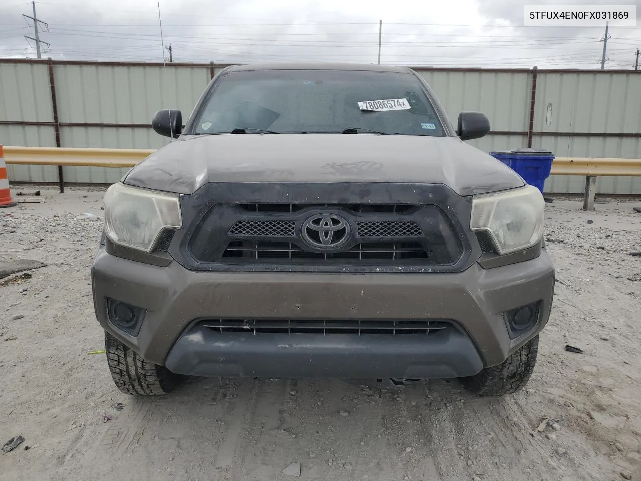 2015 Toyota Tacoma Access Cab VIN: 5TFUX4EN0FX031869 Lot: 78086574