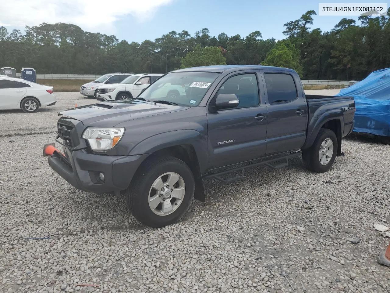 5TFJU4GN1FX083102 2015 Toyota Tacoma Double Cab Prerunner