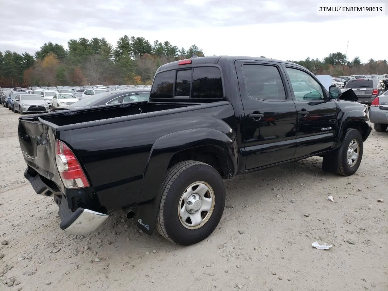 3TMLU4EN8FM198619 2015 Toyota Tacoma Double Cab