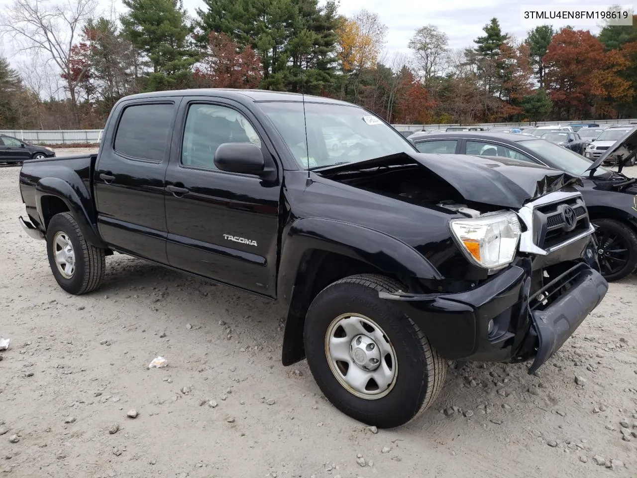 3TMLU4EN8FM198619 2015 Toyota Tacoma Double Cab