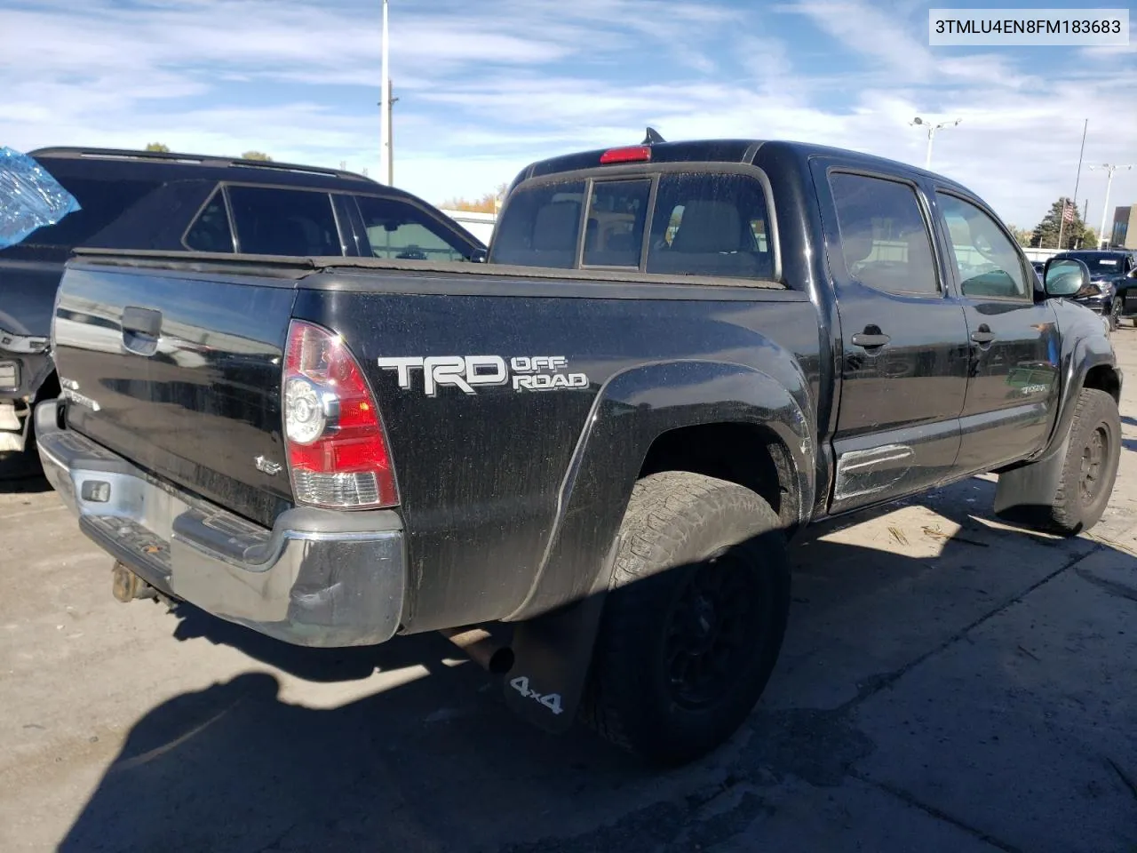 2015 Toyota Tacoma Double Cab VIN: 3TMLU4EN8FM183683 Lot: 78734354