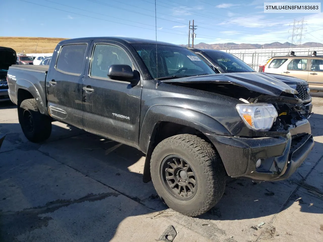 2015 Toyota Tacoma Double Cab VIN: 3TMLU4EN8FM183683 Lot: 78734354