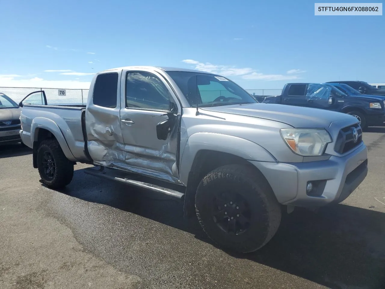 2015 Toyota Tacoma Prerunner Access Cab VIN: 5TFTU4GN6FX088062 Lot: 78956364