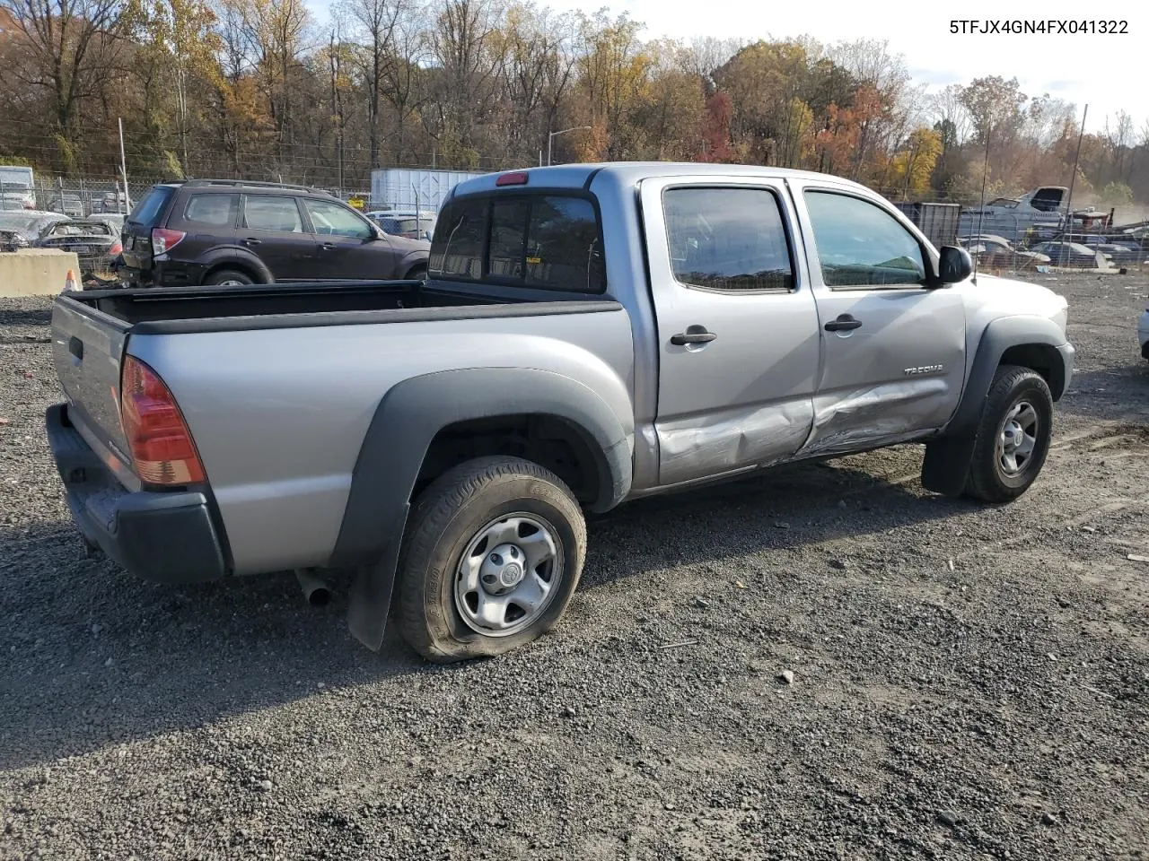 2015 Toyota Tacoma Double Cab Prerunner VIN: 5TFJX4GN4FX041322 Lot: 78978144