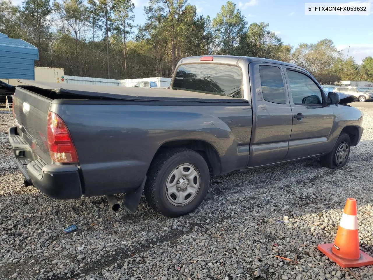 2015 Toyota Tacoma Access Cab VIN: 5TFTX4CN4FX053632 Lot: 79142184