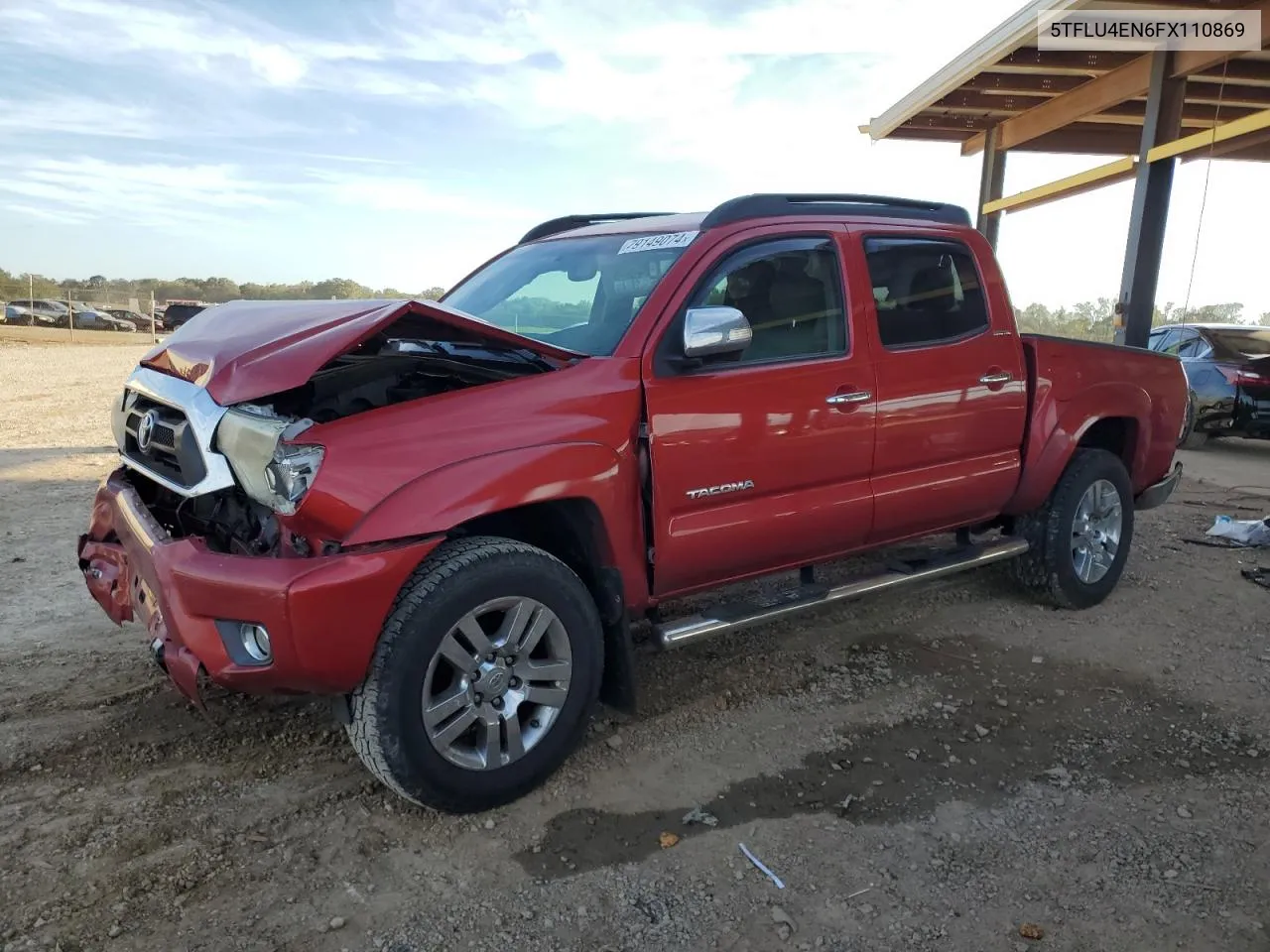 2015 Toyota Tacoma Double Cab VIN: 5TFLU4EN6FX110869 Lot: 79149074