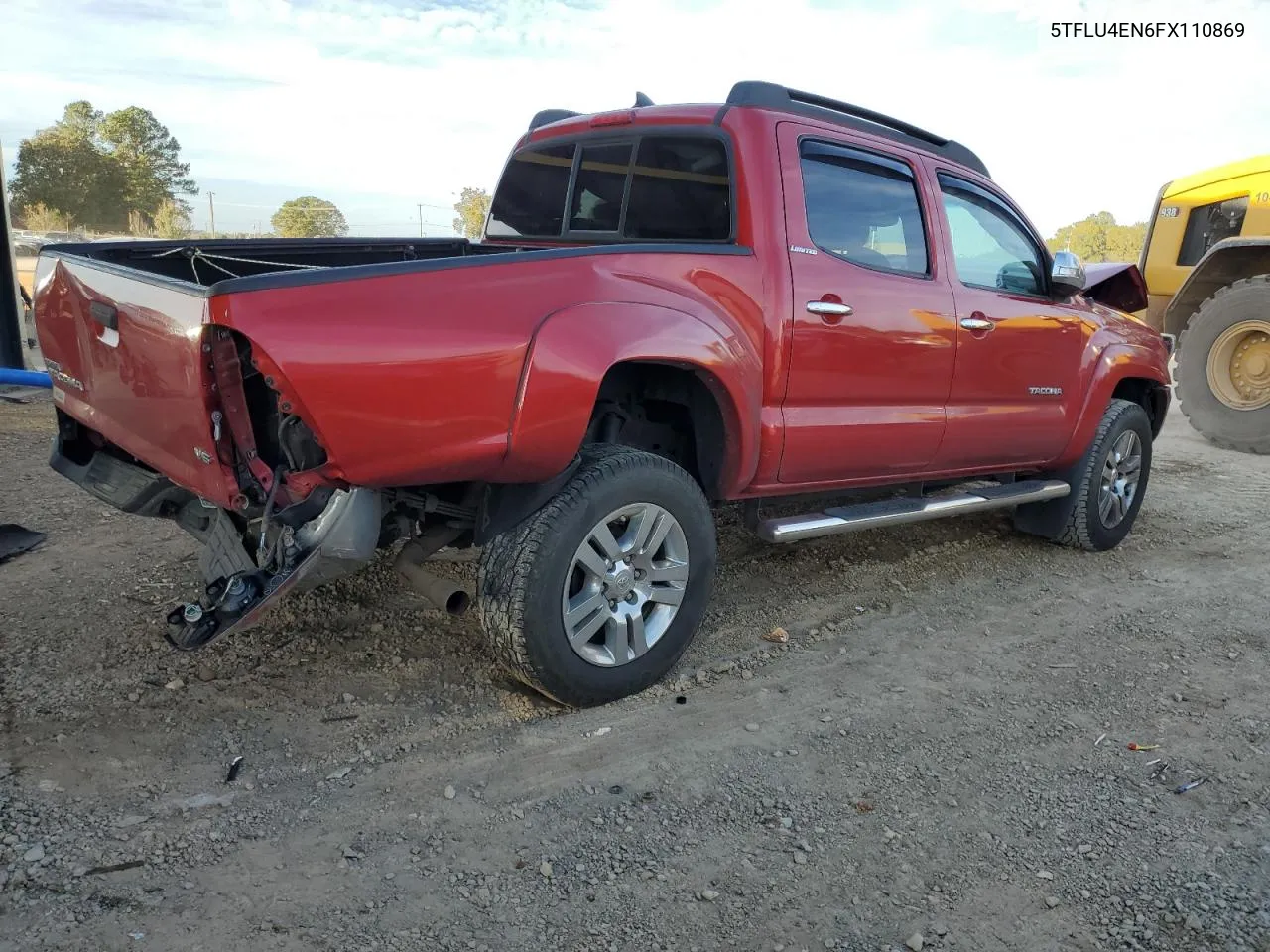 2015 Toyota Tacoma Double Cab VIN: 5TFLU4EN6FX110869 Lot: 79149074