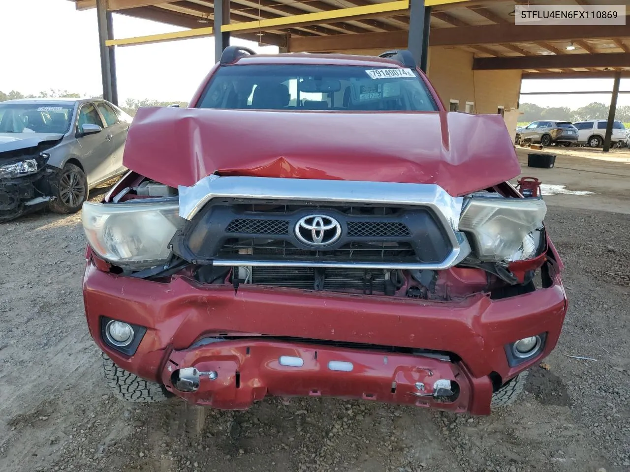 2015 Toyota Tacoma Double Cab VIN: 5TFLU4EN6FX110869 Lot: 79149074