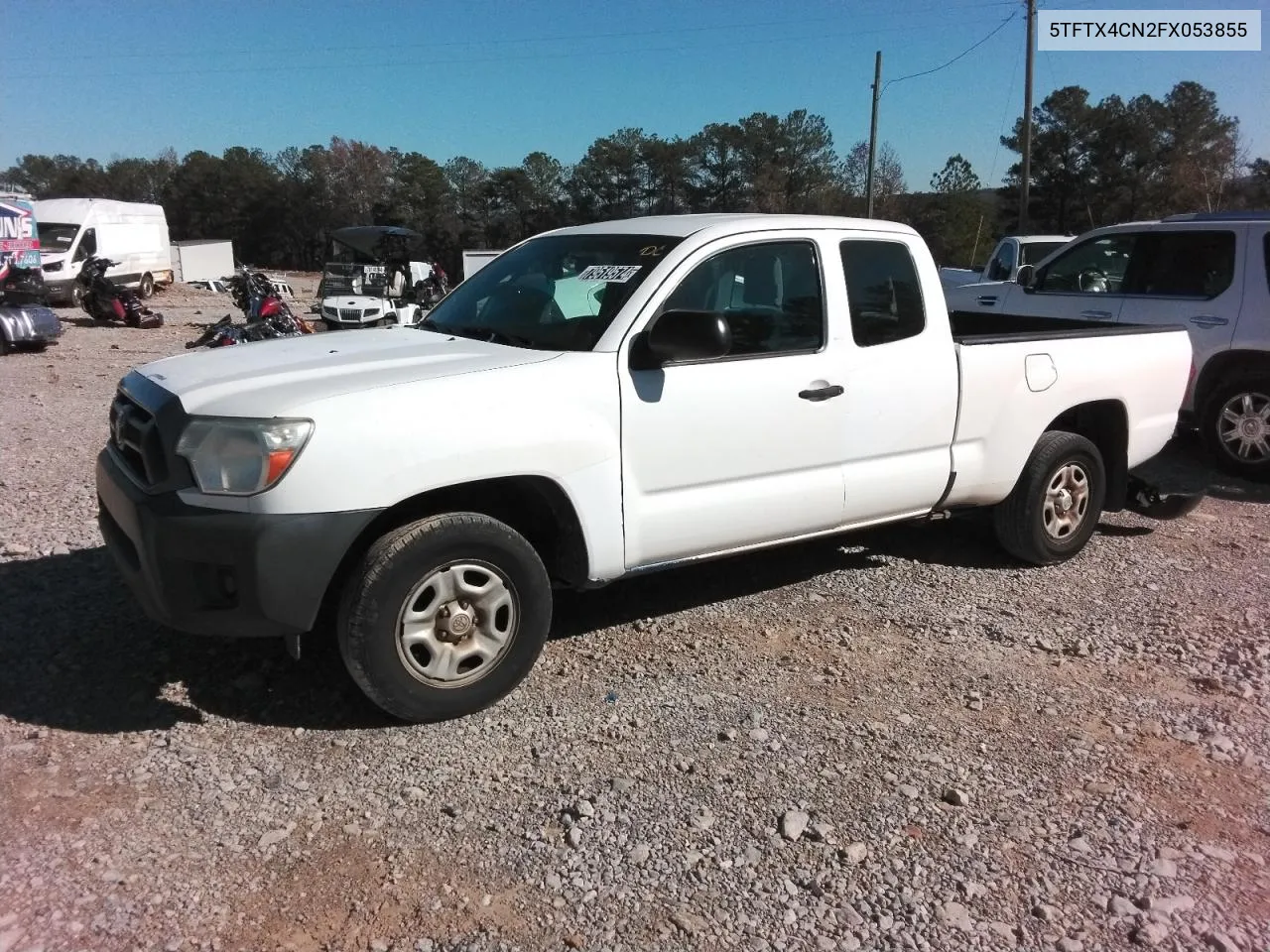 2015 Toyota Tacoma Access Cab VIN: 5TFTX4CN2FX053855 Lot: 79519574