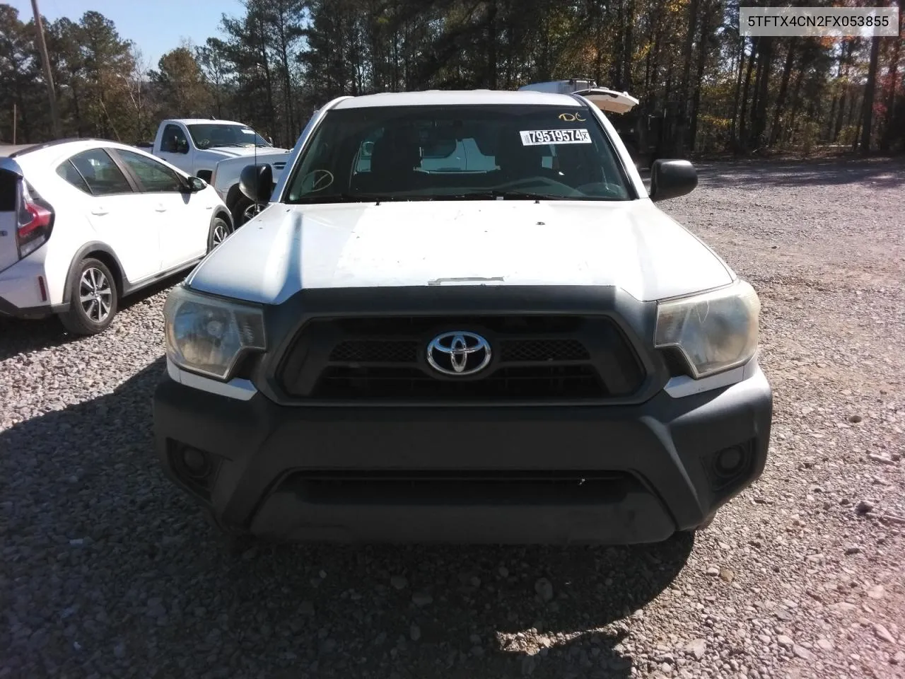 2015 Toyota Tacoma Access Cab VIN: 5TFTX4CN2FX053855 Lot: 79519574