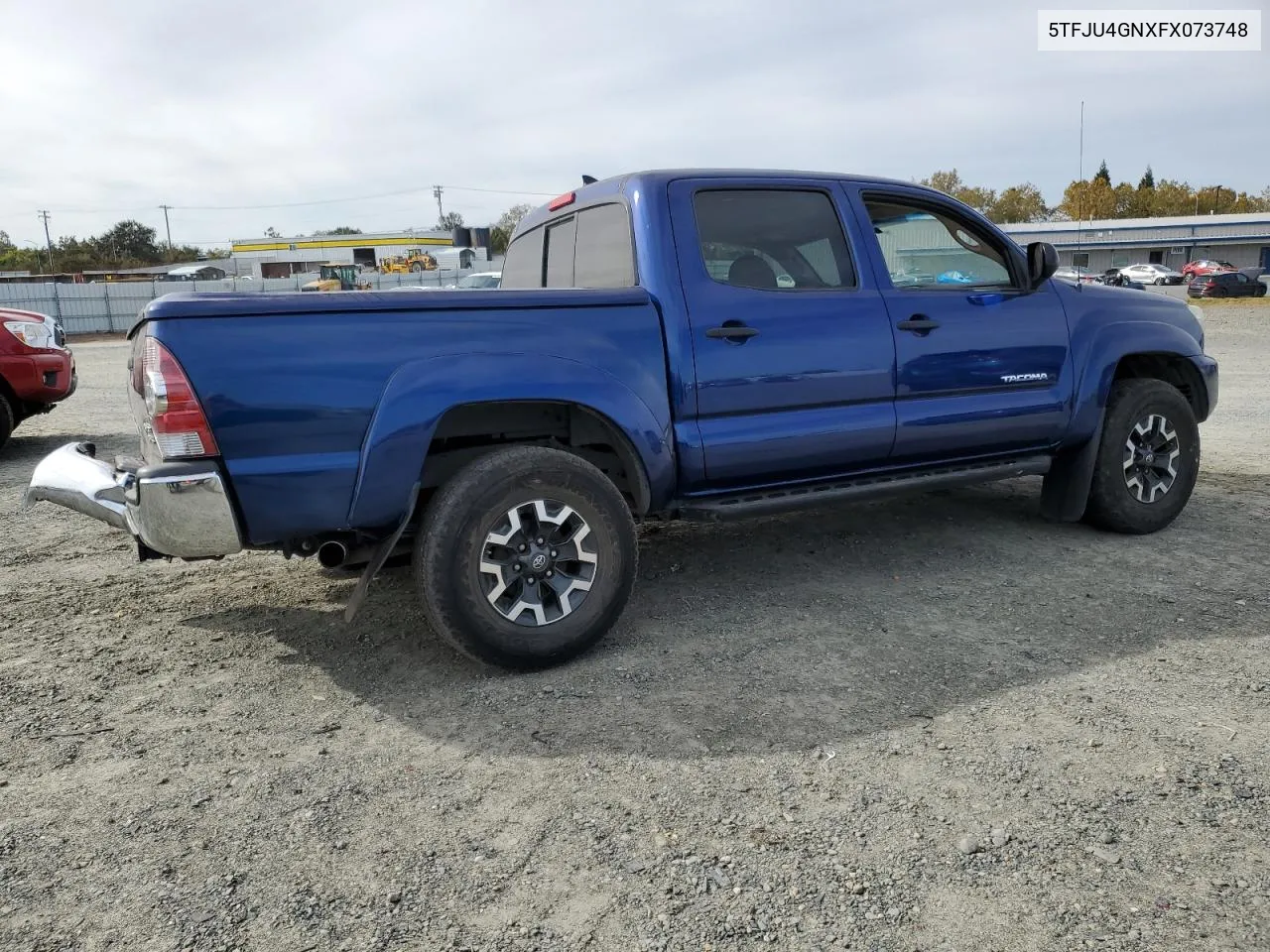 2015 Toyota Tacoma Double Cab Prerunner VIN: 5TFJU4GNXFX073748 Lot: 79570464