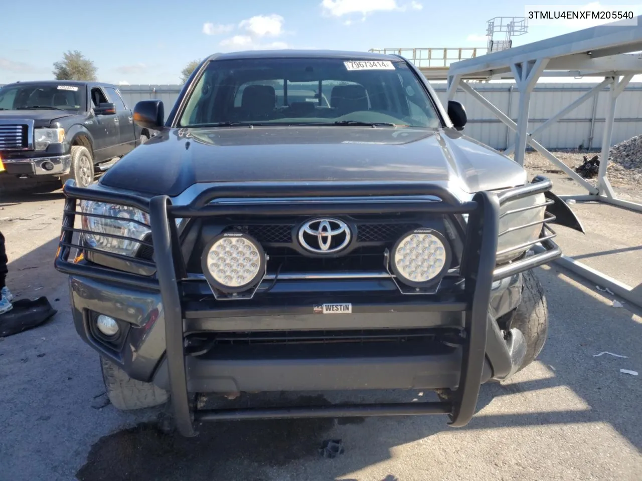 2015 Toyota Tacoma Double Cab VIN: 3TMLU4ENXFM205540 Lot: 79673414