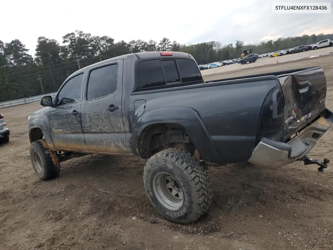 2015 Toyota Tacoma Double Cab VIN: 5TFLU4ENXFX128436 Lot: 79771984