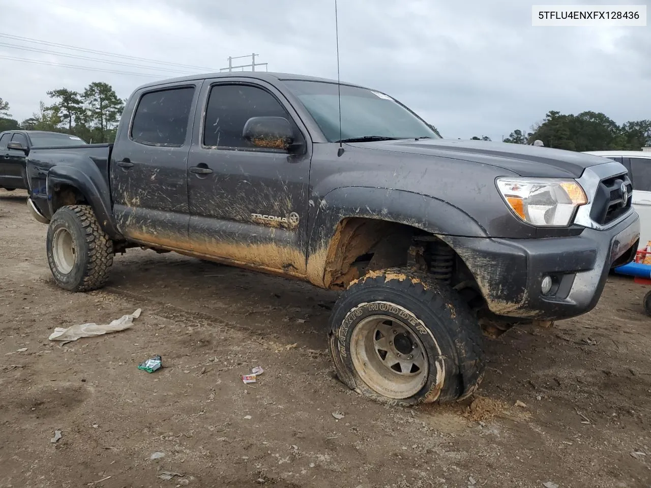 2015 Toyota Tacoma Double Cab VIN: 5TFLU4ENXFX128436 Lot: 79771984