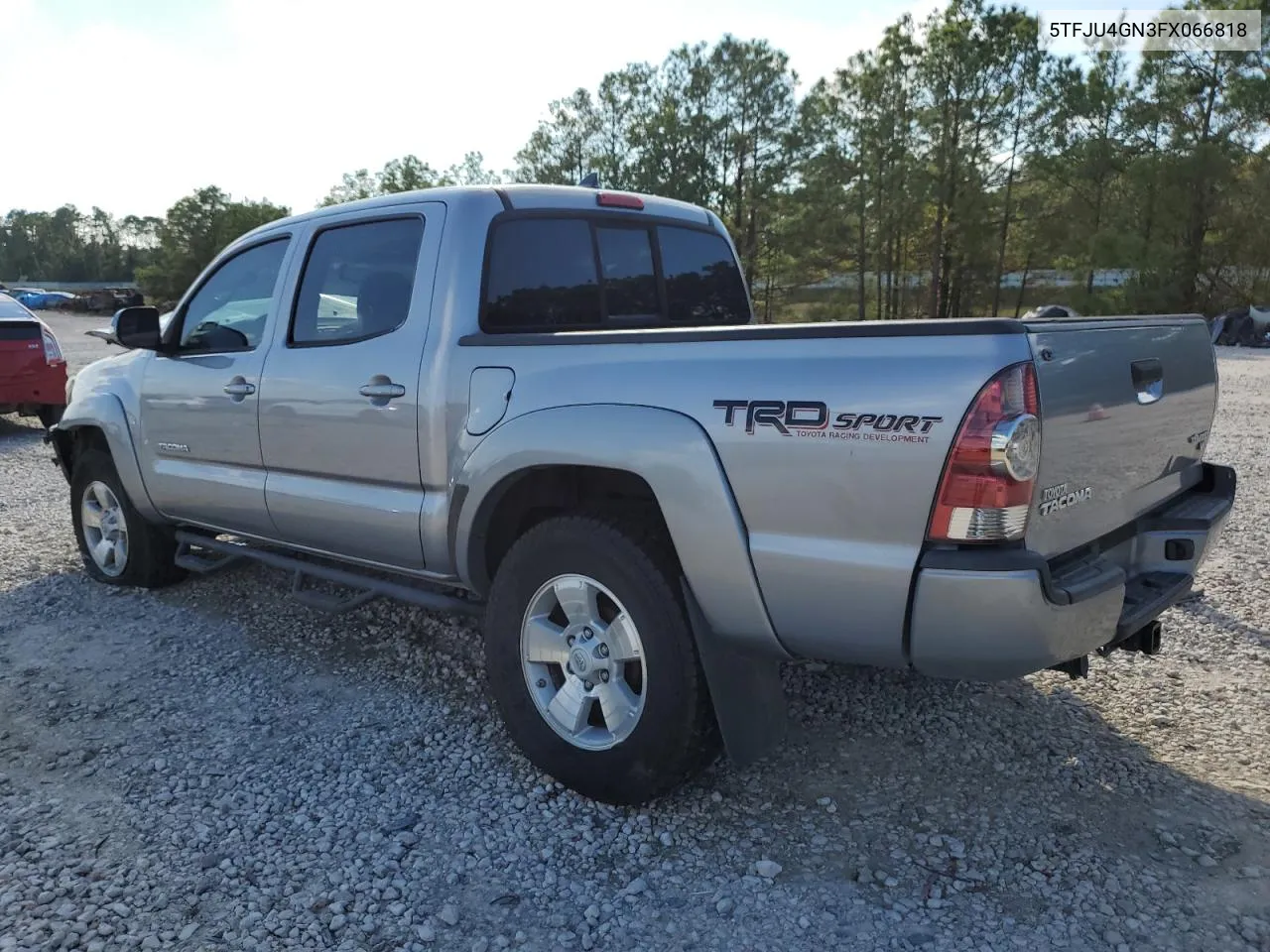 2015 Toyota Tacoma Double Cab Prerunner VIN: 5TFJU4GN3FX066818 Lot: 79850504