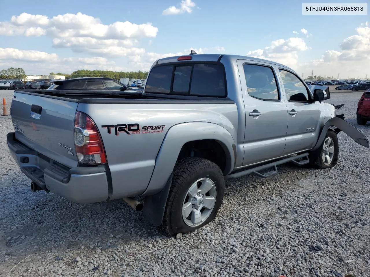 2015 Toyota Tacoma Double Cab Prerunner VIN: 5TFJU4GN3FX066818 Lot: 79850504