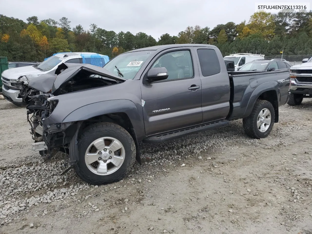 2015 Toyota Tacoma Access Cab VIN: 5TFUU4EN7FX113316 Lot: 79925154