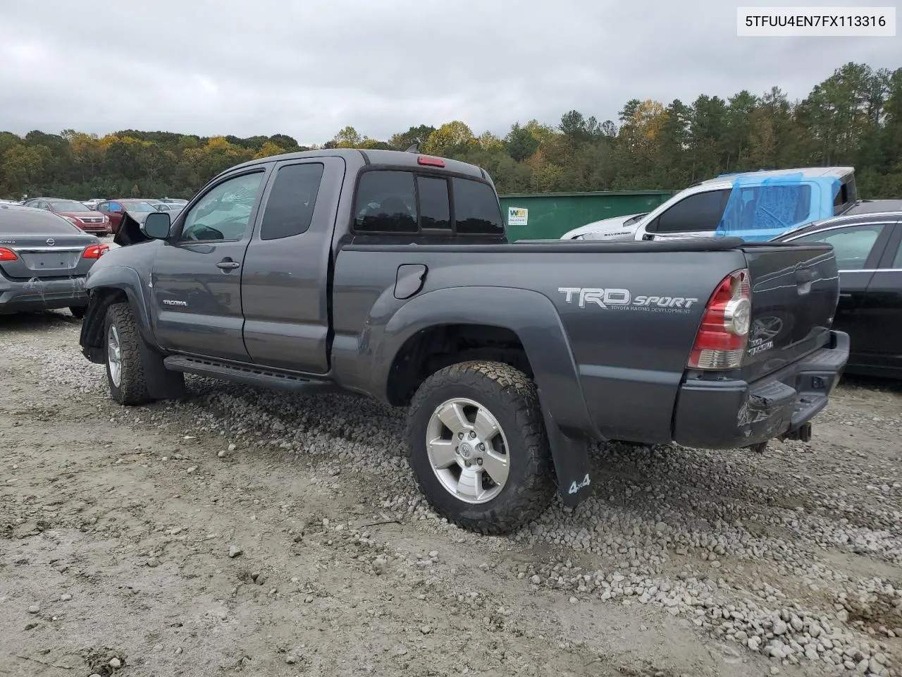 2015 Toyota Tacoma Access Cab VIN: 5TFUU4EN7FX113316 Lot: 79925154