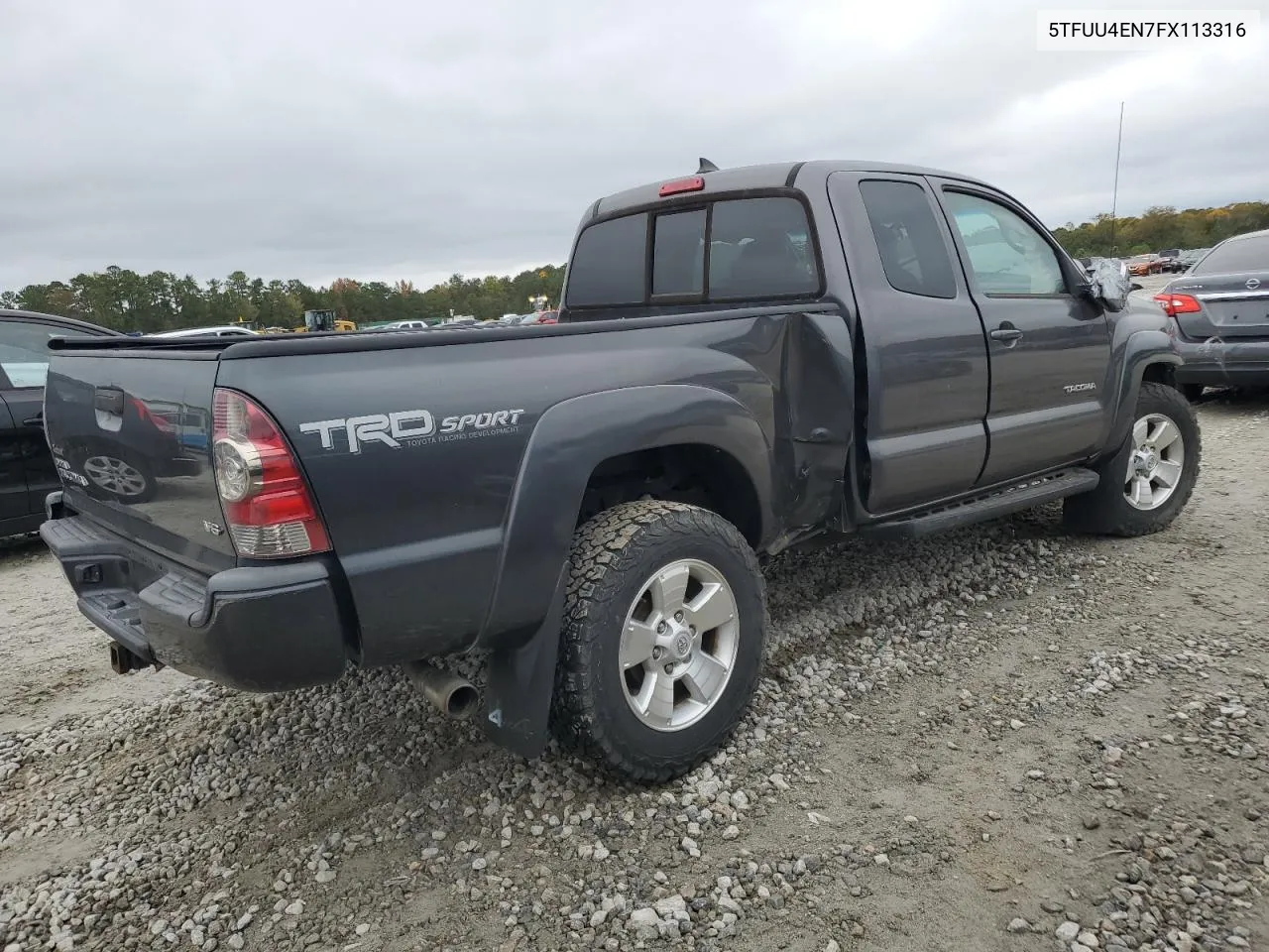 2015 Toyota Tacoma Access Cab VIN: 5TFUU4EN7FX113316 Lot: 79925154