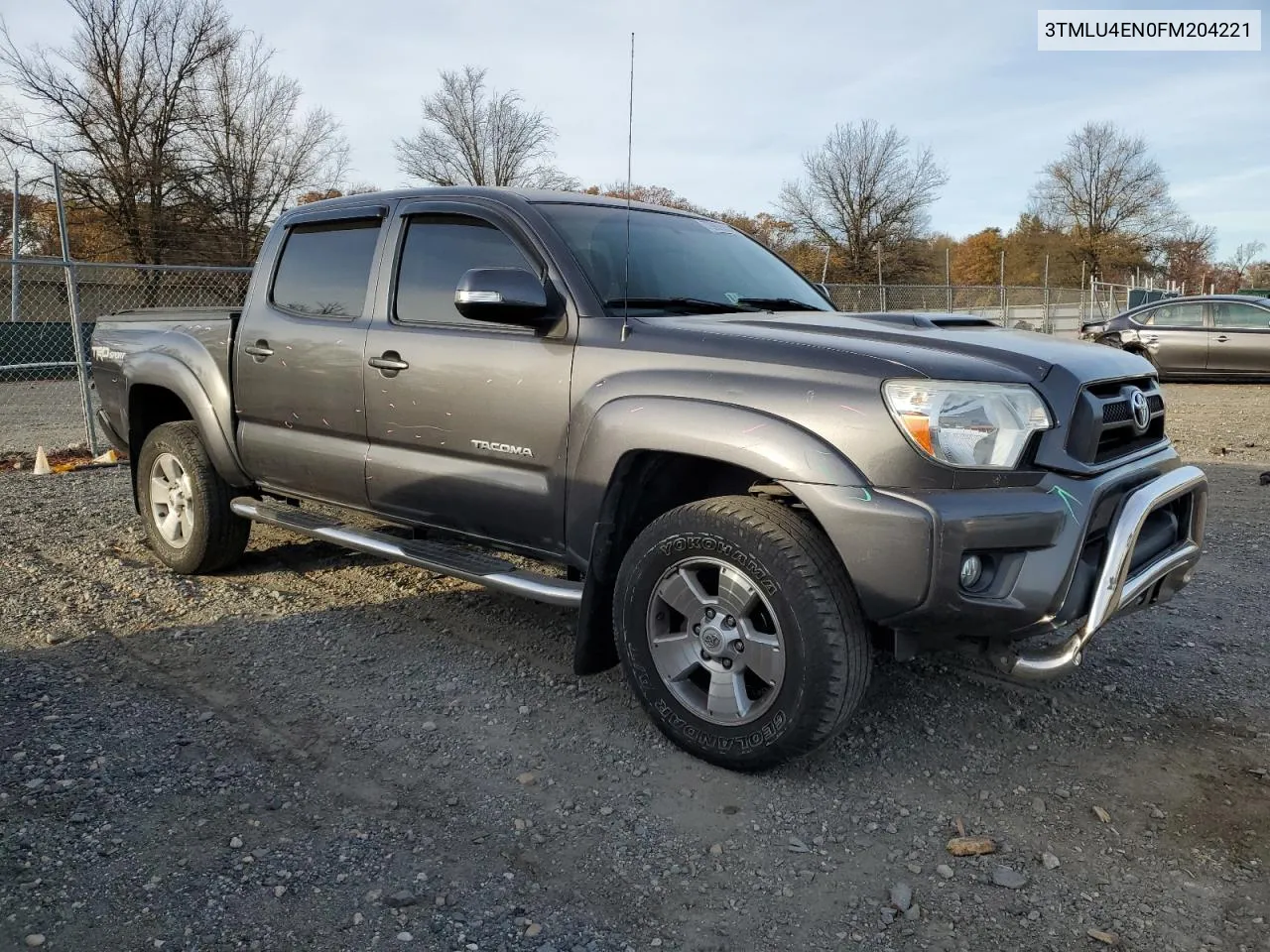 2015 Toyota Tacoma Double Cab VIN: 3TMLU4EN0FM204221 Lot: 79990564