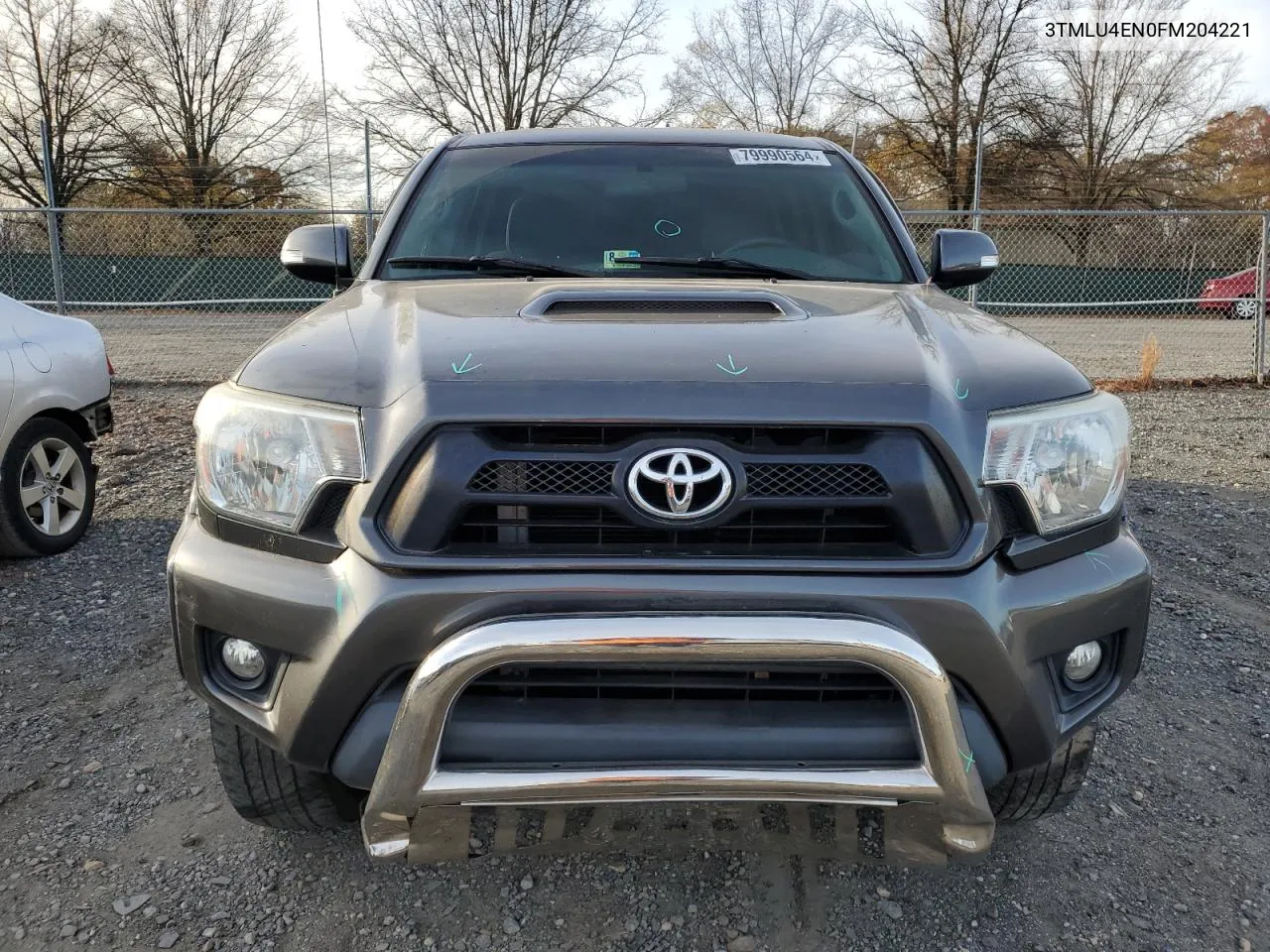 2015 Toyota Tacoma Double Cab VIN: 3TMLU4EN0FM204221 Lot: 79990564