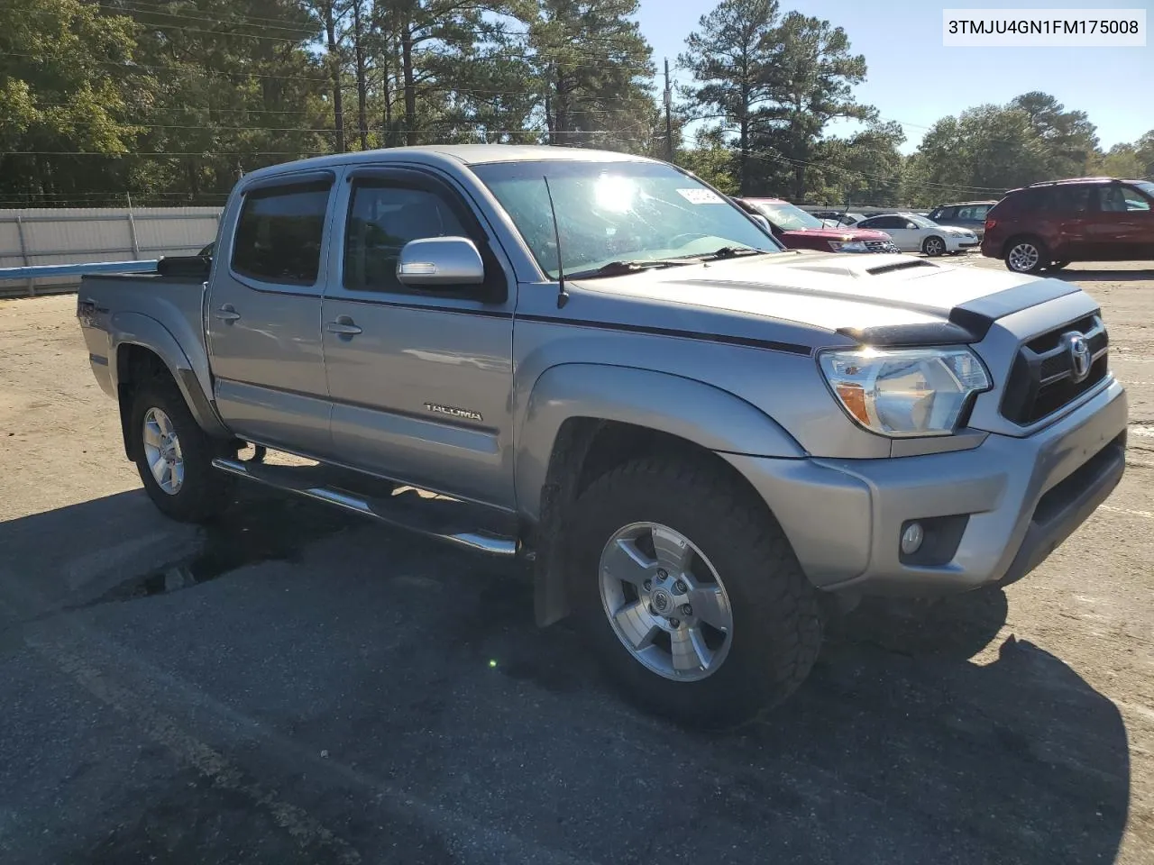 2015 Toyota Tacoma Double Cab Prerunner VIN: 3TMJU4GN1FM175008 Lot: 80131464