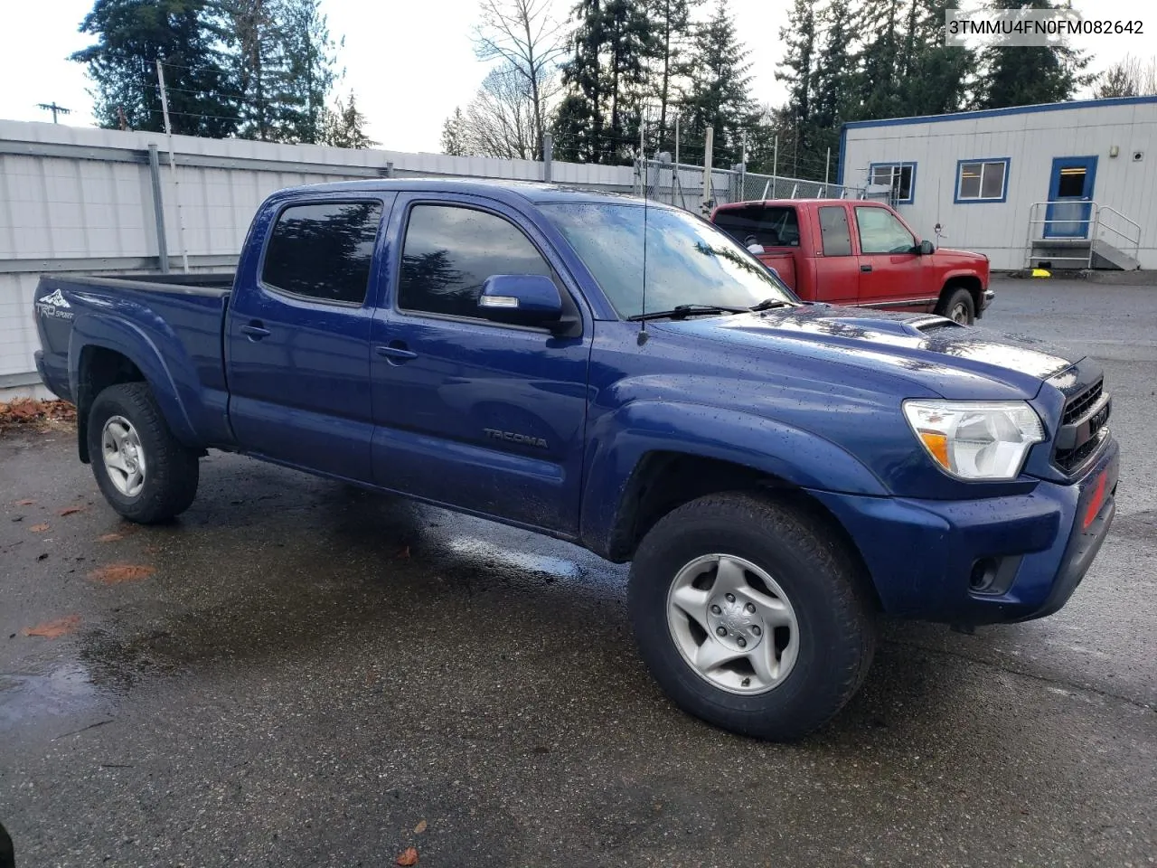 2015 Toyota Tacoma Double Cab Long Bed VIN: 3TMMU4FN0FM082642 Lot: 80156774