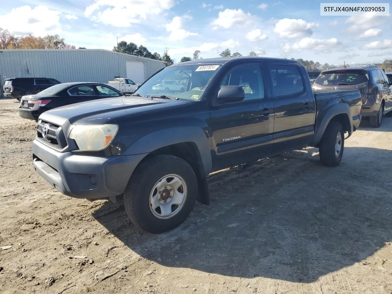 5TFJX4GN4FX039053 2015 Toyota Tacoma Double Cab Prerunner