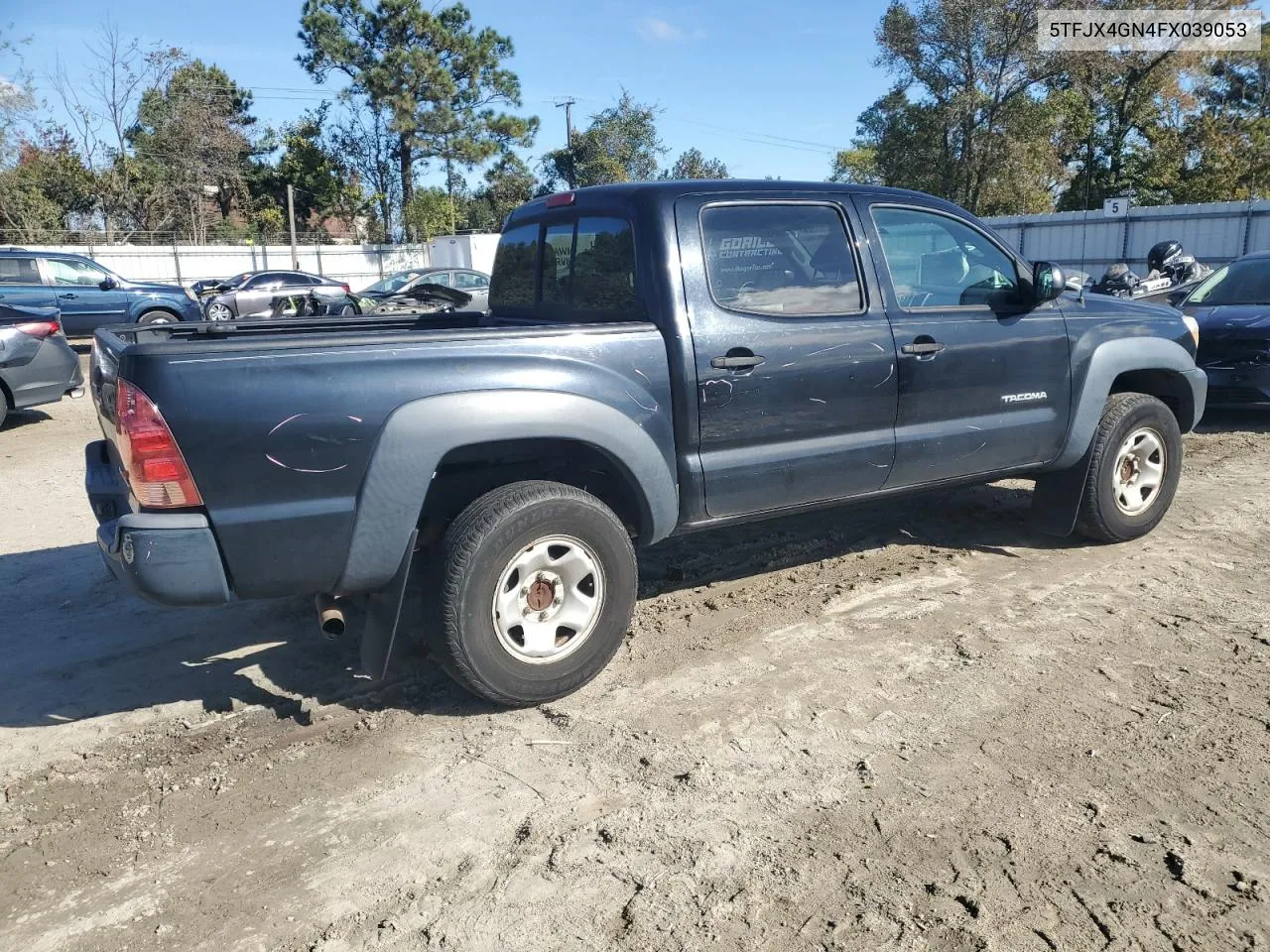 5TFJX4GN4FX039053 2015 Toyota Tacoma Double Cab Prerunner