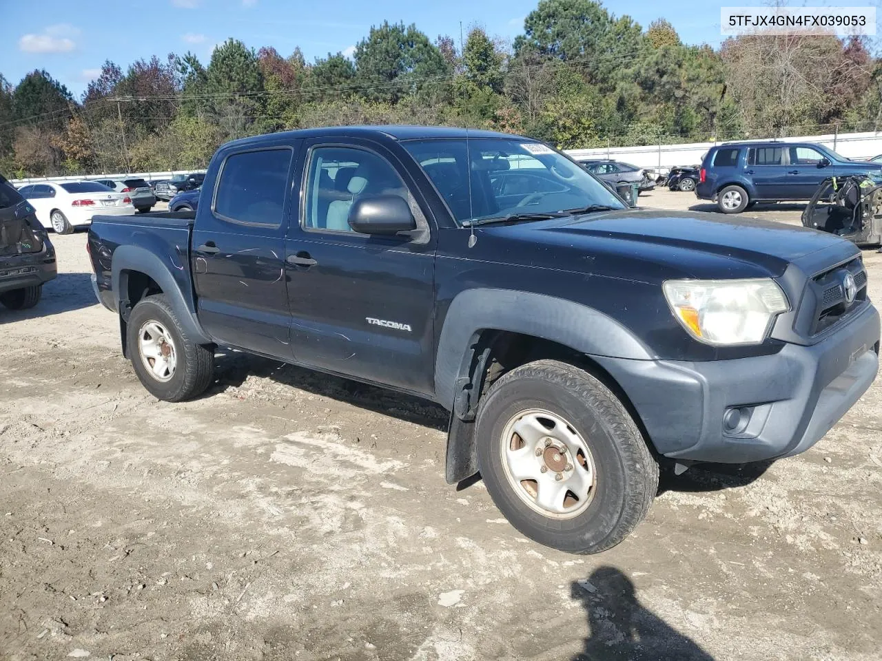 5TFJX4GN4FX039053 2015 Toyota Tacoma Double Cab Prerunner