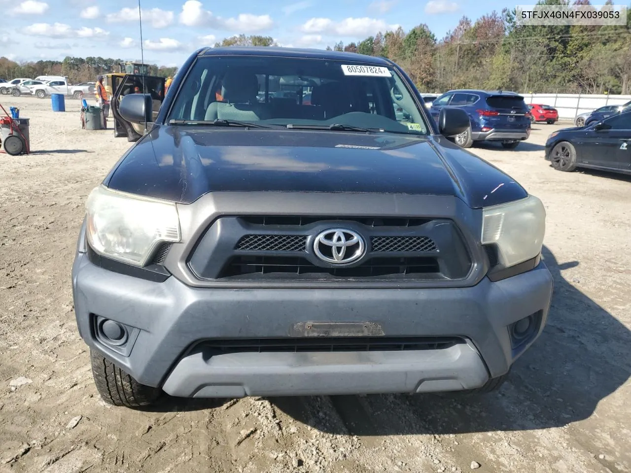 5TFJX4GN4FX039053 2015 Toyota Tacoma Double Cab Prerunner