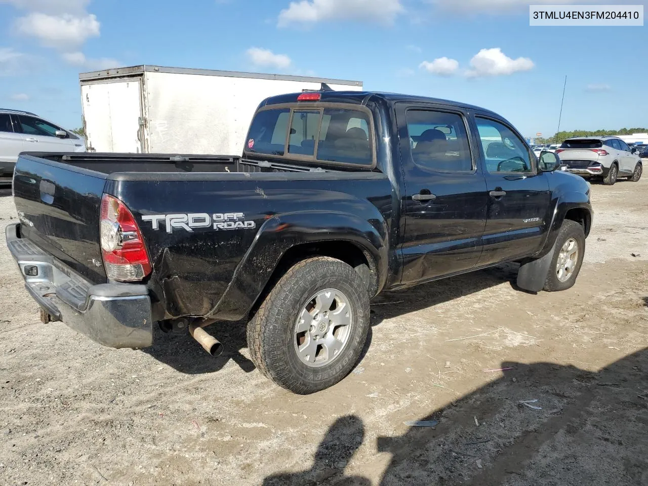 2015 Toyota Tacoma Double Cab VIN: 3TMLU4EN3FM204410 Lot: 80532104