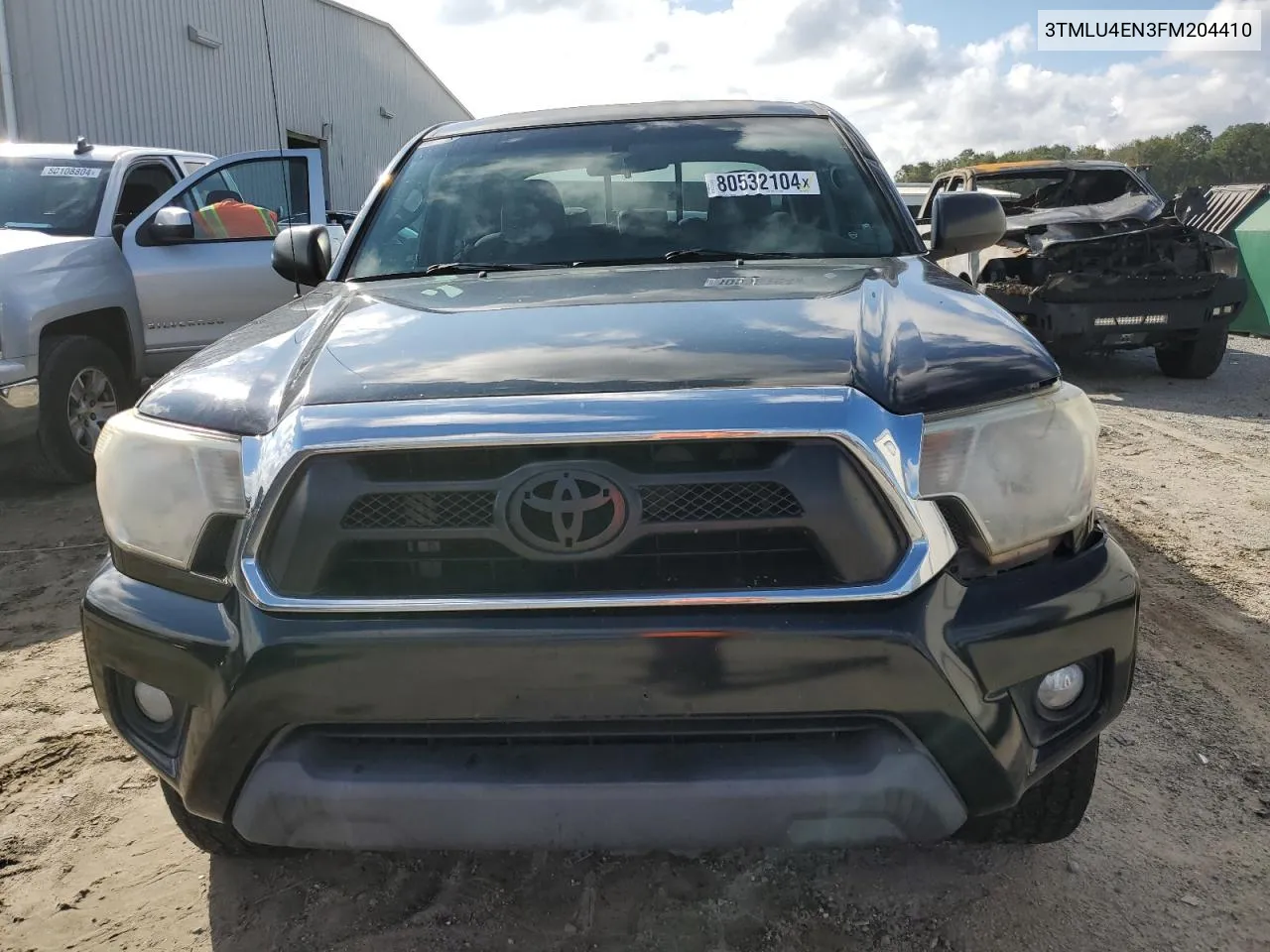 2015 Toyota Tacoma Double Cab VIN: 3TMLU4EN3FM204410 Lot: 80532104