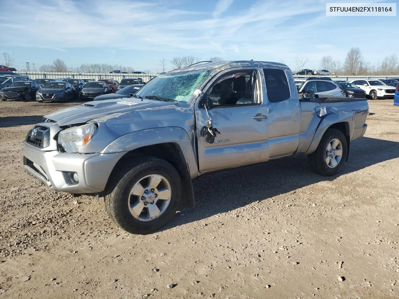 2015 Toyota Tacoma Access Cab VIN: 5TFUU4EN2FX118164 Lot: 80856294