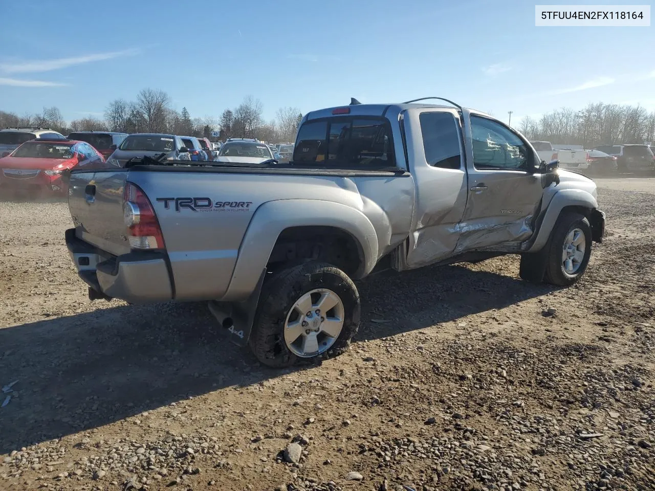 2015 Toyota Tacoma Access Cab VIN: 5TFUU4EN2FX118164 Lot: 80856294