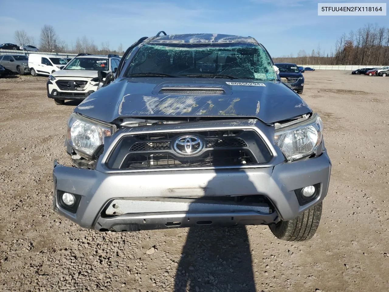 2015 Toyota Tacoma Access Cab VIN: 5TFUU4EN2FX118164 Lot: 80856294