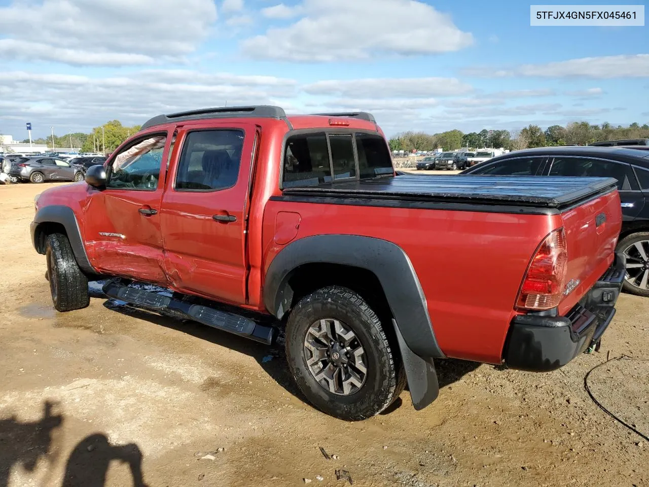 2015 Toyota Tacoma Double Cab Prerunner VIN: 5TFJX4GN5FX045461 Lot: 81003334