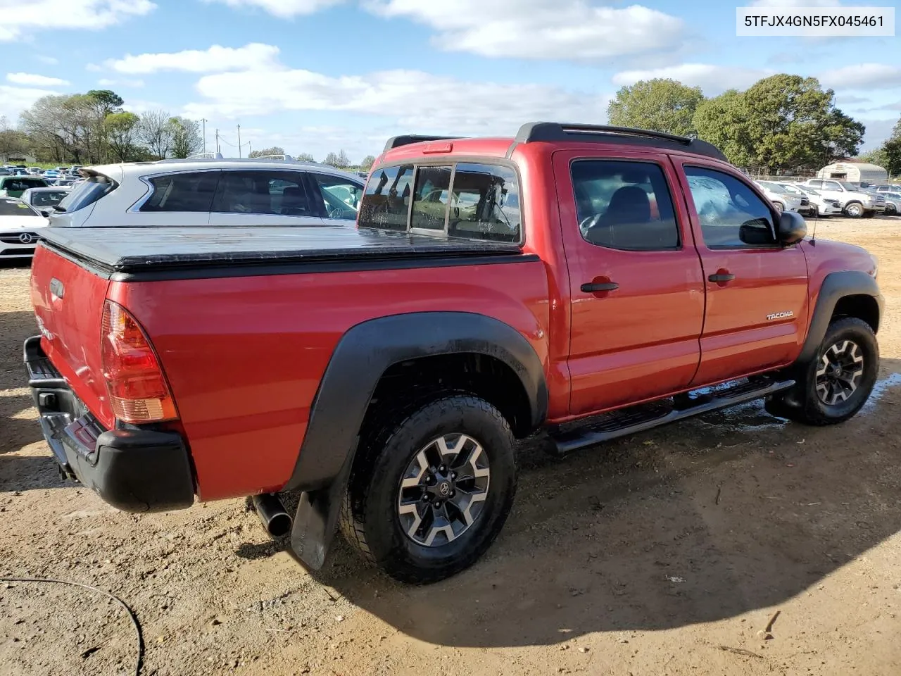 2015 Toyota Tacoma Double Cab Prerunner VIN: 5TFJX4GN5FX045461 Lot: 81003334