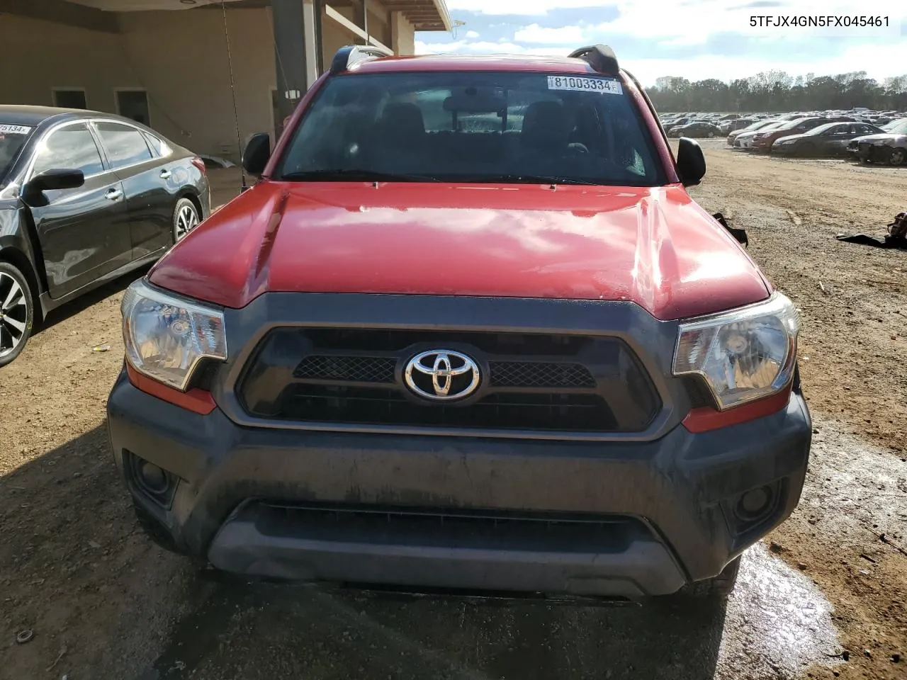 2015 Toyota Tacoma Double Cab Prerunner VIN: 5TFJX4GN5FX045461 Lot: 81003334