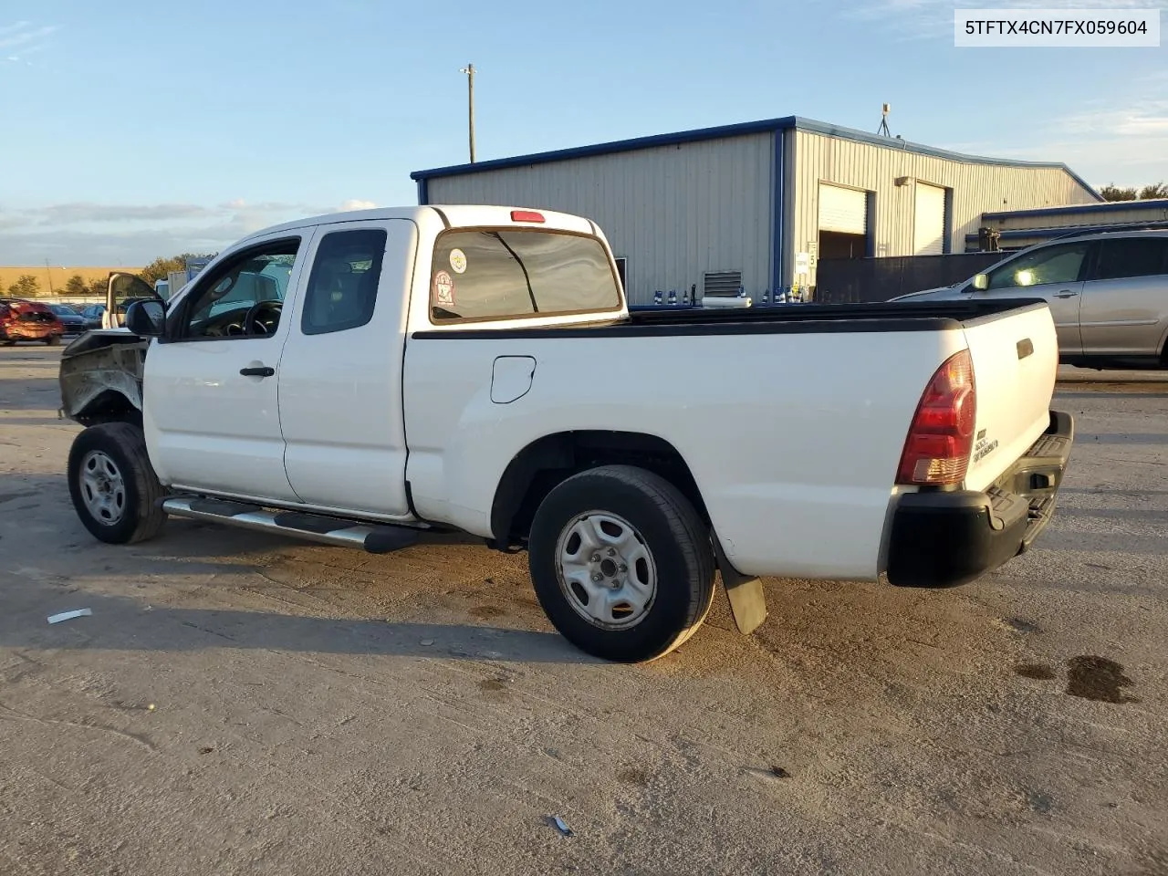 2015 Toyota Tacoma Access Cab VIN: 5TFTX4CN7FX059604 Lot: 81028264