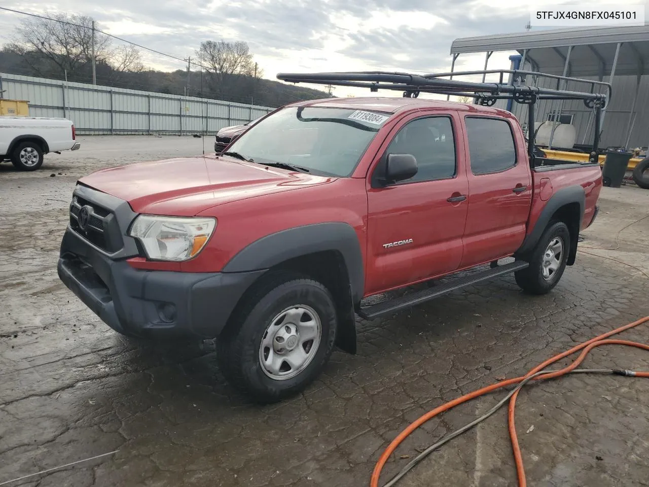 2015 Toyota Tacoma Double Cab Prerunner VIN: 5TFJX4GN8FX045101 Lot: 81193084