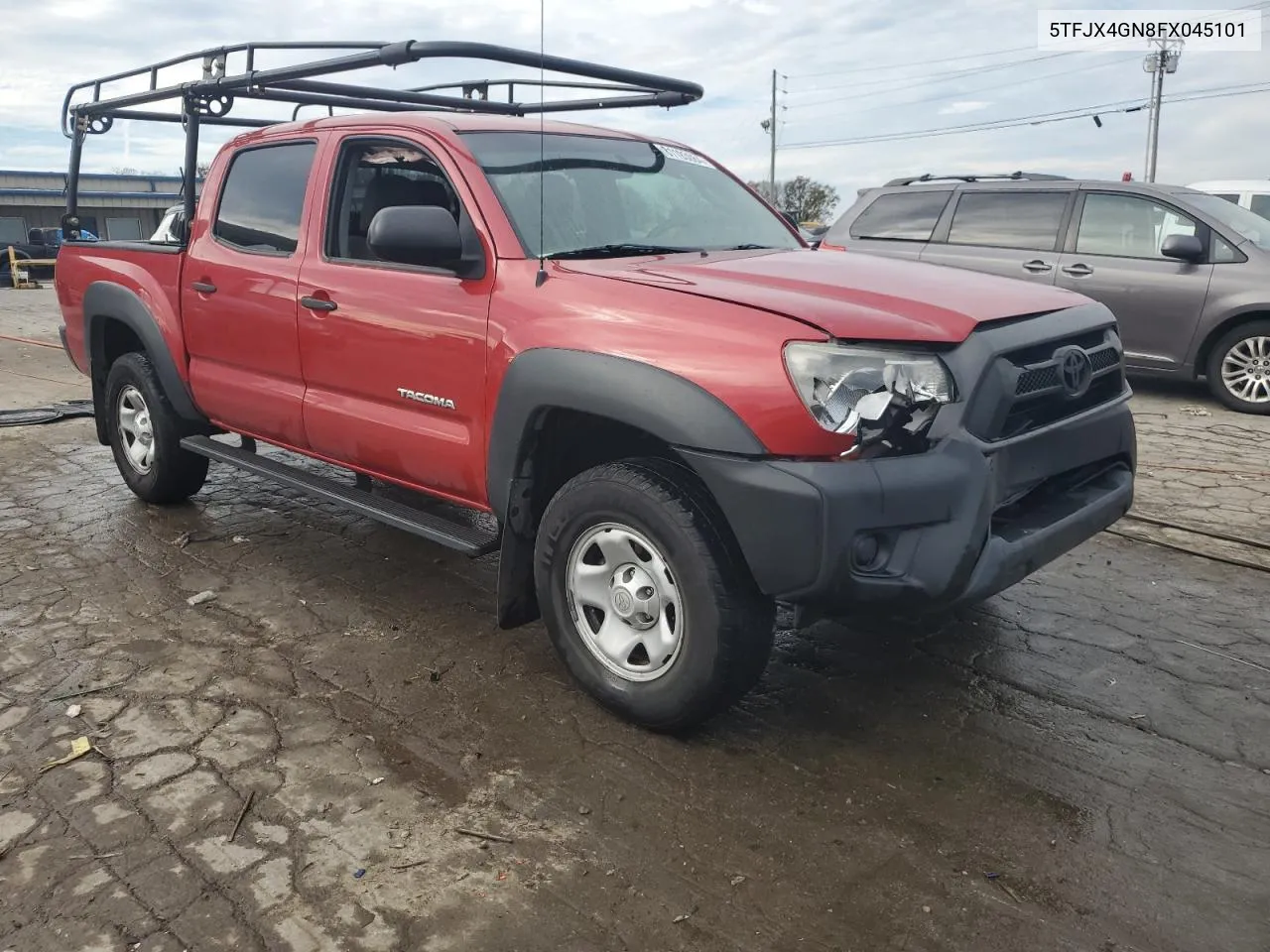 2015 Toyota Tacoma Double Cab Prerunner VIN: 5TFJX4GN8FX045101 Lot: 81193084