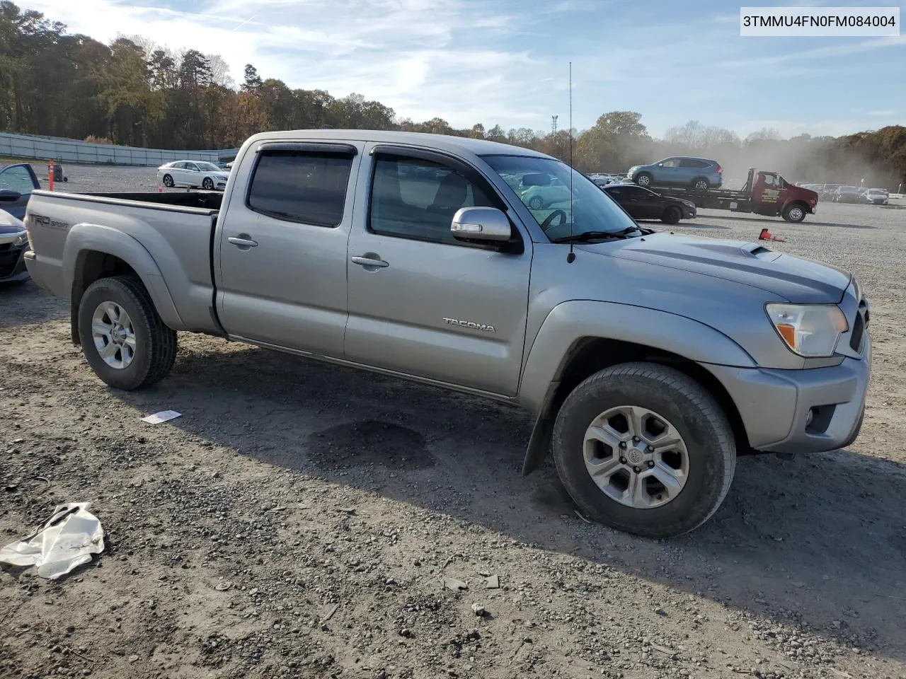 2015 Toyota Tacoma Double Cab Long Bed VIN: 3TMMU4FN0FM084004 Lot: 81262184