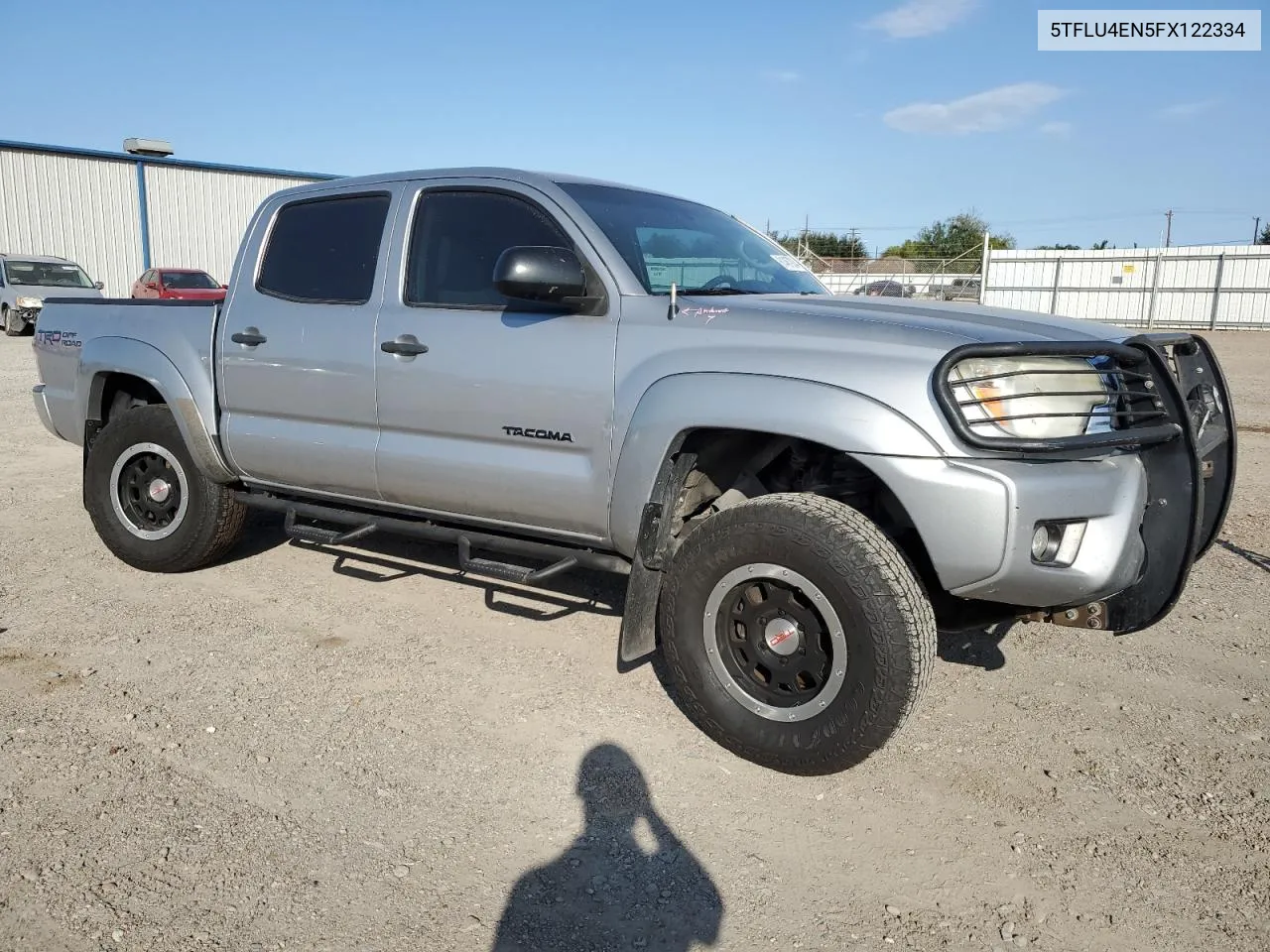 2015 Toyota Tacoma Double Cab VIN: 5TFLU4EN5FX122334 Lot: 81467924