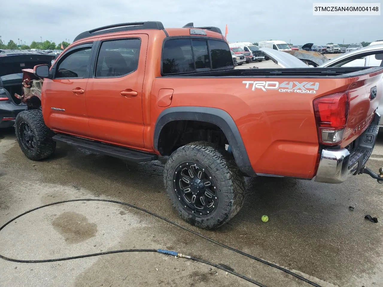 2016 Toyota Tacoma Double Cab VIN: 3TMCZ5AN4GM004148 Lot: 55708034