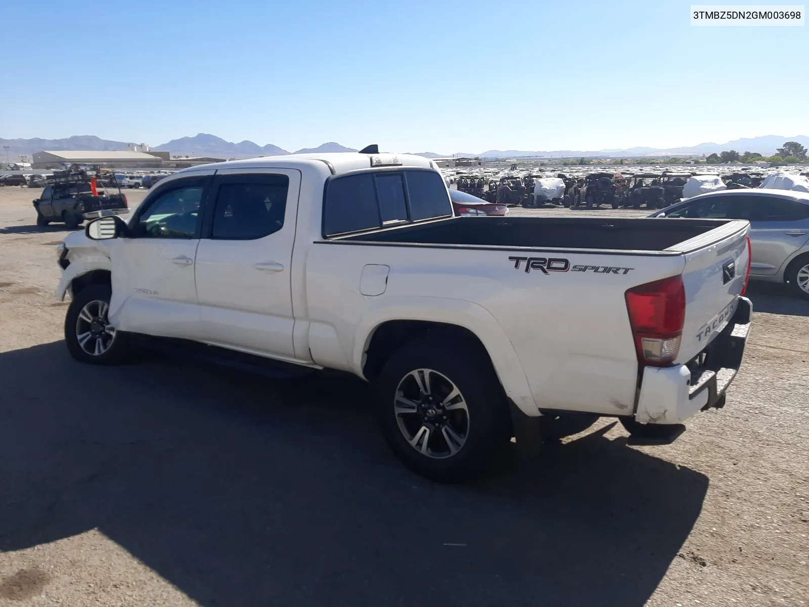 2016 Toyota Tacoma Double Cab VIN: 3TMBZ5DN2GM003698 Lot: 61142444