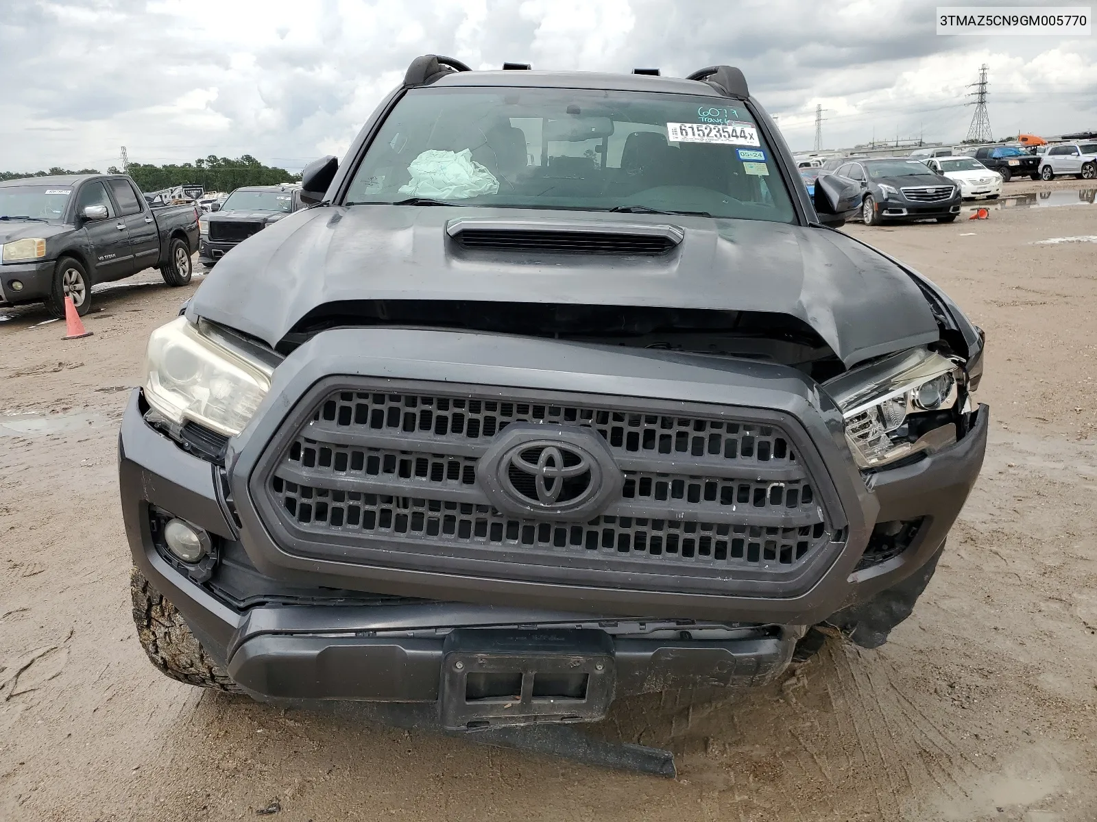 2016 Toyota Tacoma Double Cab VIN: 3TMAZ5CN9GM005770 Lot: 61523544